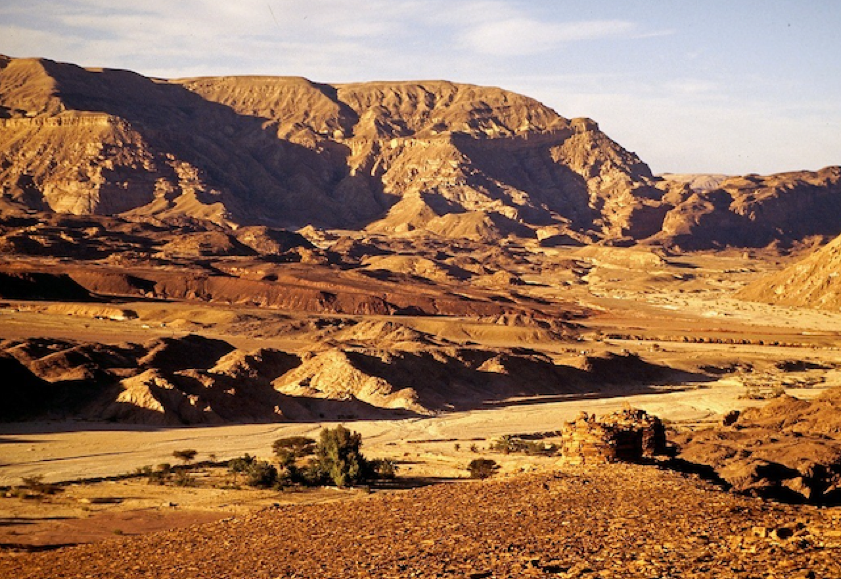 Foto: Aufnahme am Sinai