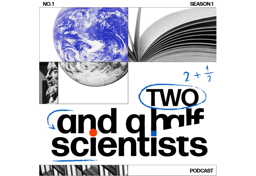 Logo von "Two and a half scientists"